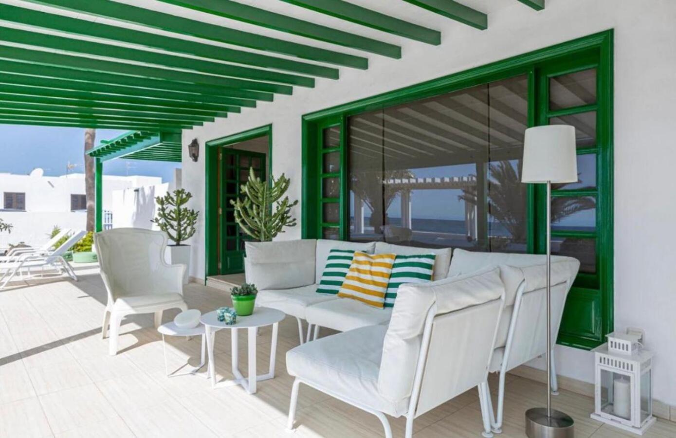 Villa La Orilla - Frente al Mar Playa Honda  Esterno foto